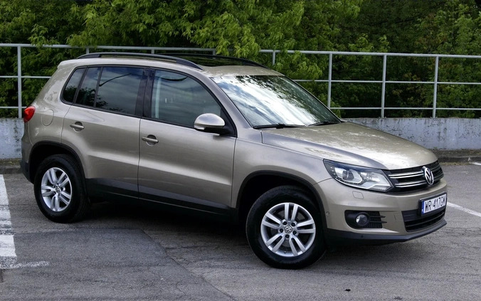 Volkswagen Tiguan cena 54800 przebieg: 211938, rok produkcji 2012 z Radom małe 781